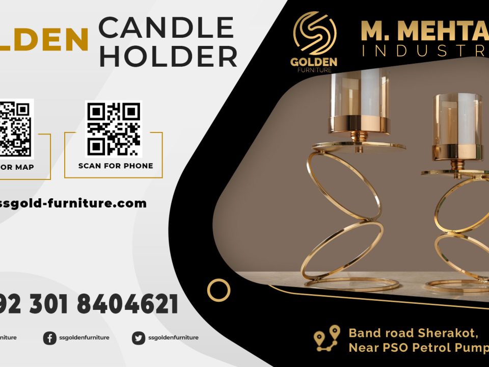 golden-candle-holder